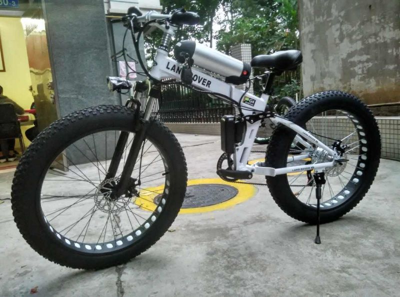 Электровелосипед Fatbike Land Rover White