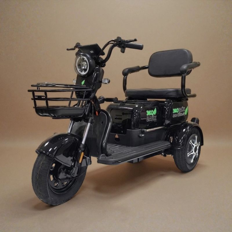 Электротрицикл Бумеранг Pro К3 Черный